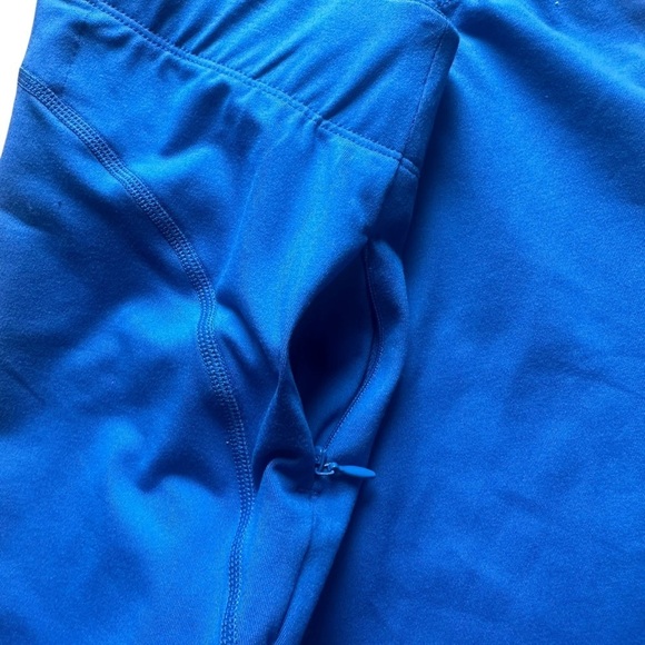 Free People Movement Let's Bounce Pants Sport Blue NWOT joggers Size Medium - Picture 5 of 11